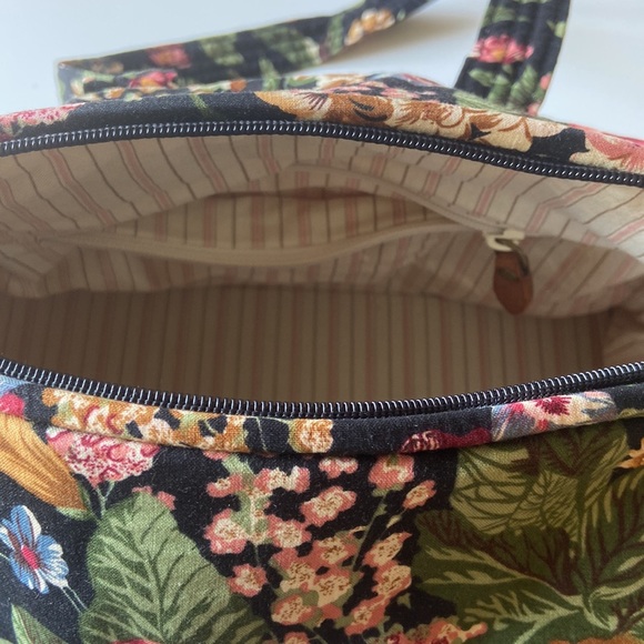 Vintage Floral 90s Ralph Lauren Travel Small Duffel Bag - Picture 4 of 7
